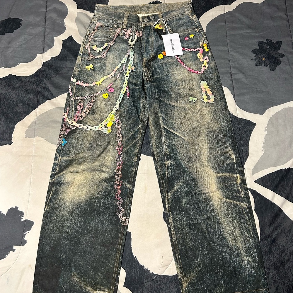 Acne Studios 1981 Trompe-l'oeil Jeans